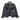 Jeans Jacket Women Heart Shaped Print Fashion Pocket Lapel Black Short Denim Jackets Female Spring Autumn Loose Jeans Coat