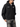 OLVAXE black hoodie — model pose 4, illustrative mockup