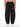 Olvaxe piping fleece barrel leg sweatpants in Black - AI-generated male model simulation - Front