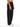 Olvaxe piping fleece barrel leg sweatpants in Black - AI-generated male model simulation - Side