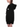Olvaxe Chunky-Zip Hoodie — Black, AI-generated model simulation, pose 5