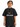 Olvaxe Snow Washed Kids T-Shirt in Black, straight-on, arms at sides — AI worn-product simulation, full head