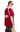 Olvaxe RT0008 Red rear three-quarter on the official product model; AI-styled simulation with generated missing head detail and simulated print