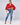 Polka Dot Half-Open Neck Loose Bubble Sleeve Long Sleeve Top (Copy)