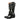 Western Cowboy Boots Women's Medium Block Heels Slip-on Cowgirl Long Boots Woman Autumn Winter Shoes