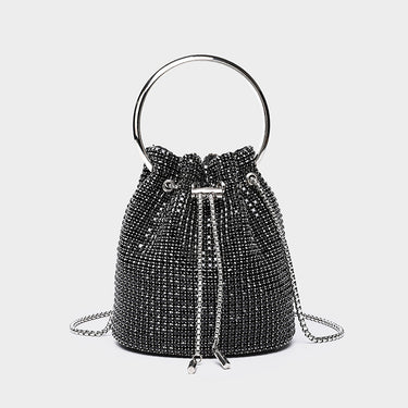 Diamond bucket bag for women