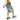 Casual Cool Cartoon Denim Shorts for Boys Lightweight Mid-Length Pants Trendy Kids