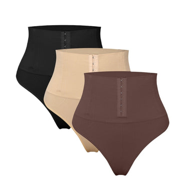 High-Waisted Shaping Pants for Women, Strong Butt-Lifting, Waist-Cinching, Postpartum, Plus Size, Buttoned Bodysuit, Hip &amp; Belly Slimming, Waist Trainer Pants