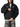 OLVAXE black hoodie — model front, illustrative mockup