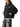 OLVAXE black hoodie — model pose 5, illustrative mockup