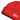 Red — Native Printful mockup: knit and embroidery detail.