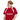 AI-generated styling illustration: Camel arrow corduroy cap, opposite three-quarter view with red styling shirt. Cap only; other clothing and accessories not included.