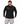 Olvaxe MT0064 black quarter-zip — braided looking down model 1; product preview — AI-generated preview; top only, shorts not included
