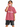 Olvaxe Snow Washed Kids T-Shirt in Cherry Color, pink telephone receiver — AI worn-product simulation, full head