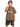Olvaxe Snow Washed Kids T-Shirt in Coffee, pink telephone receiver — AI worn-product simulation, full head